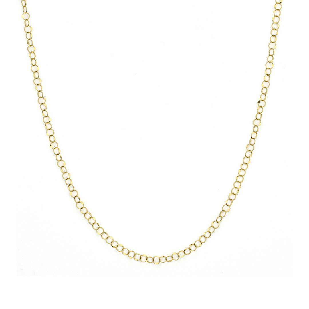 gold plain chain