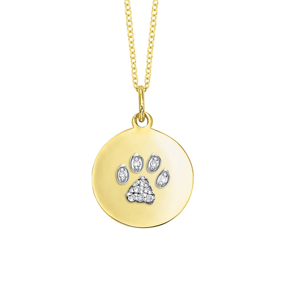 Dog Paw Necklace